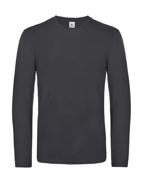  Majica dugih rukava, 185 g/m² - B&C Tamno siva