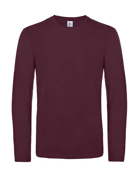  Majica dugih rukava, 185 g/m² - B&C burgundac