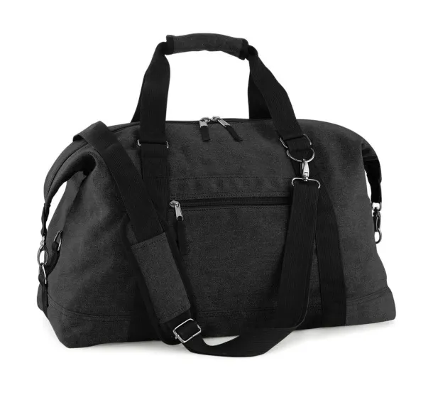  Vintage Canvas Weekender - Bagbase Vintage Black