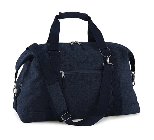  Vintage Canvas Weekender - Bagbase Vintage Oxford Navy