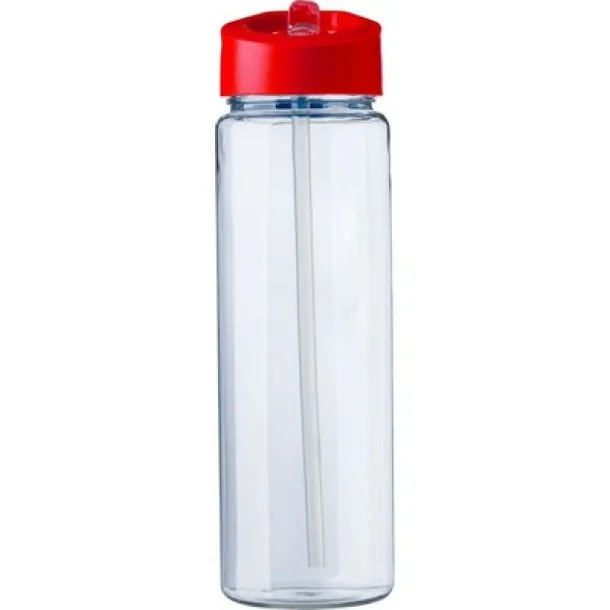  RPET sports bottle 750 ml red