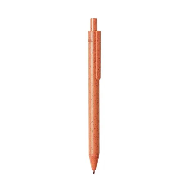  Wheat straw ball pen orange