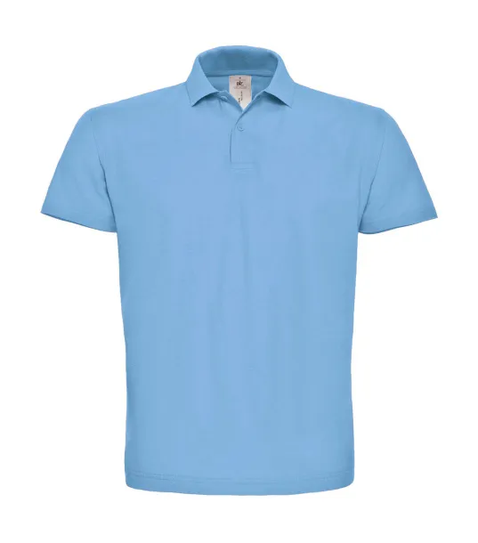  ID.001 Piqué Polo Shirt - B&C Svijelo plava