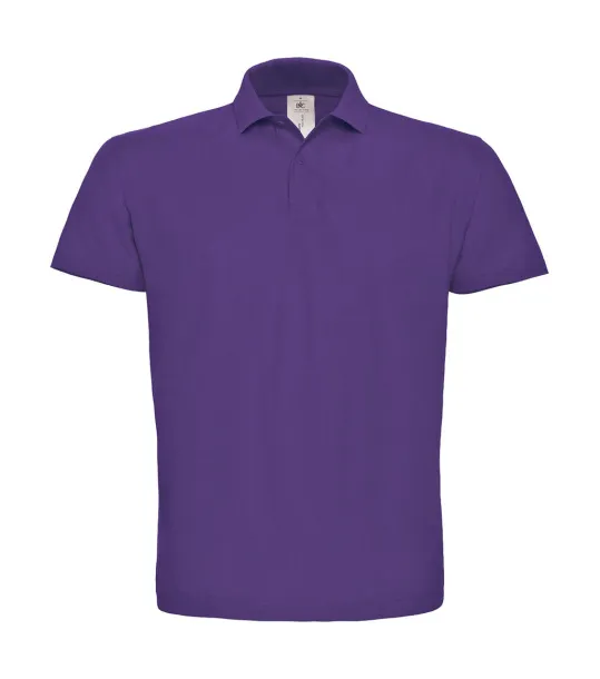  ID.001 Piqué Polo Shirt - B&C Ljubičasta