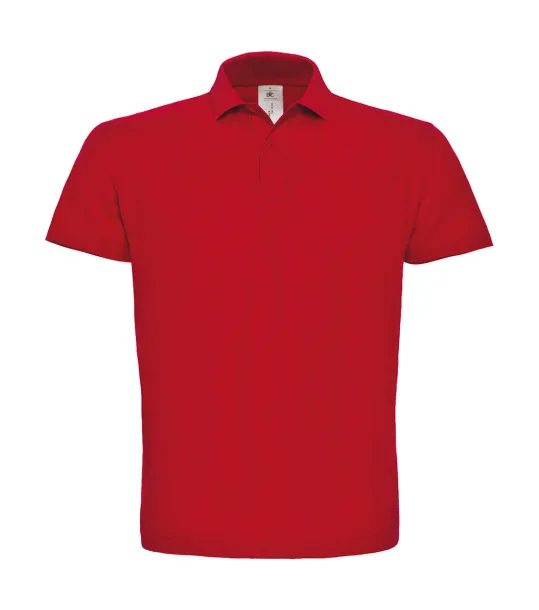  Piqué polo majica, 180 g/m² - B&C Crvena
