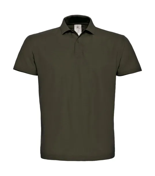  ID.001 Piqué Polo Shirt - B&C Brown