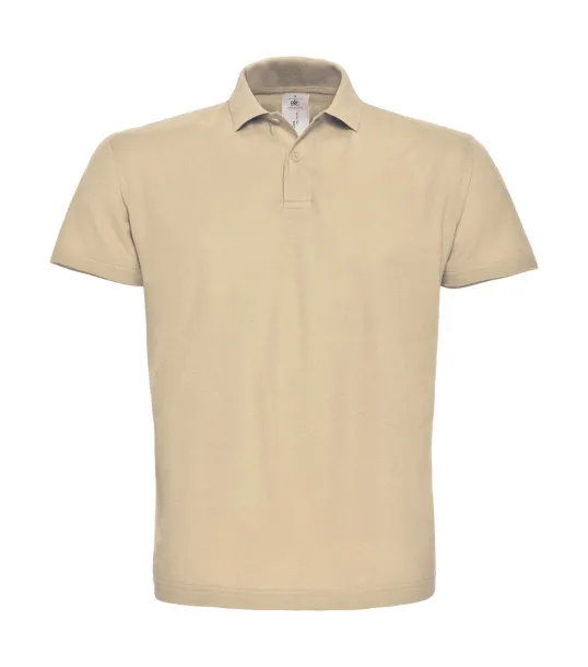  ID.001 Piqué Polo Shirt - B&C Sand