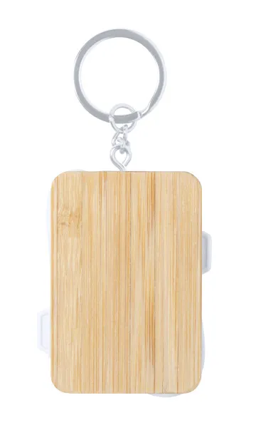 Edulis keyring USB charger cable White Natural