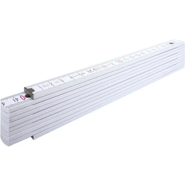  Folding meter 2m white