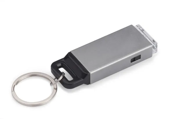 RAISO Keychain-flashlight Silver