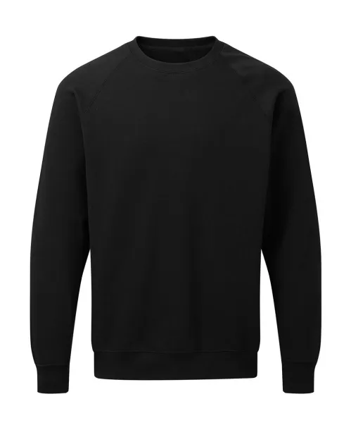  Muški raglan pulover, 280 g/m² - SG Crna