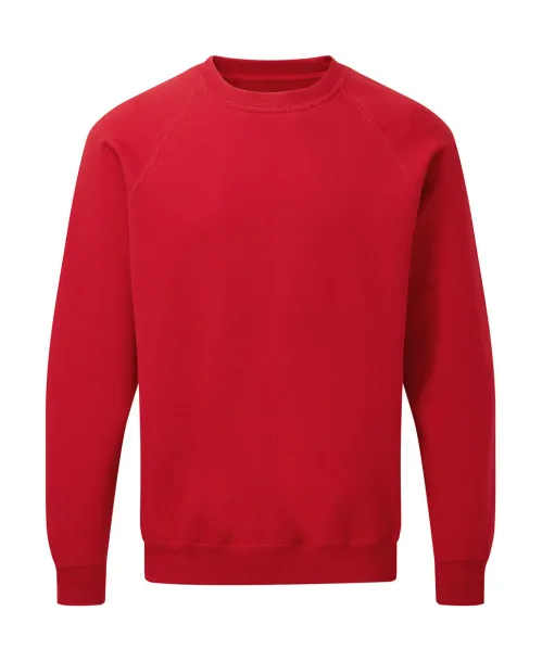  Muški raglan pulover, 280 g/m² - SG Crvena