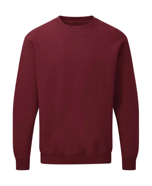  Muški raglan pulover, 280 g/m² - SG burgundac