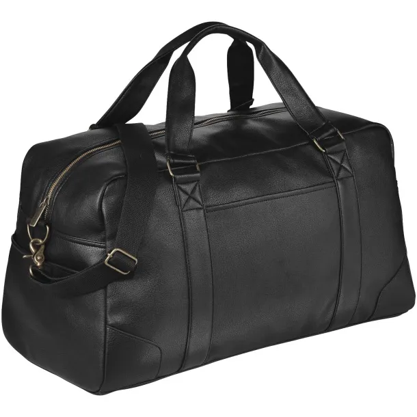 Oxford weekend travel duffel bag - Avenue Solid black