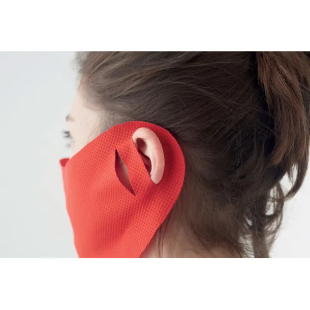 COVERFACE maskica za lice Crvena