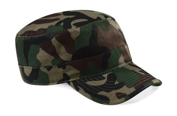  Camouflage Army Cap - Beechfield Jungle Camo