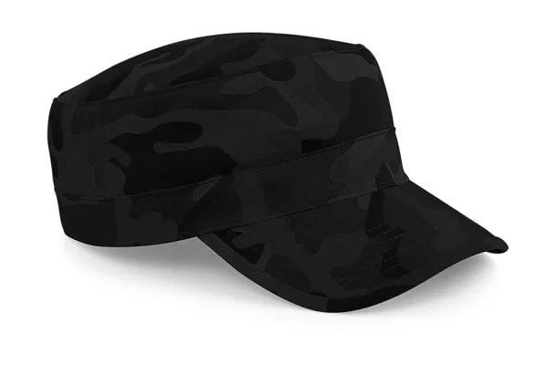  Camouflage Army Cap - Beechfield Midnight Camo