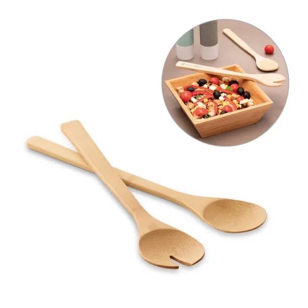 SALVY Set of 2 salad servers