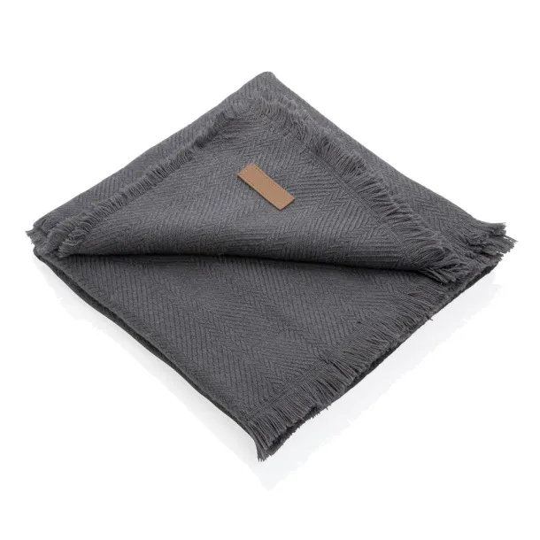  Ukiyo Aware™ Polylana® woven blanket 130x150cm - Ukiyo Grey 