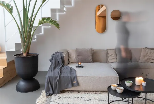  Ukiyo Aware™ Polylana® tkana deka 130x150cm - 170 g/m2 - Ukiyo Siva