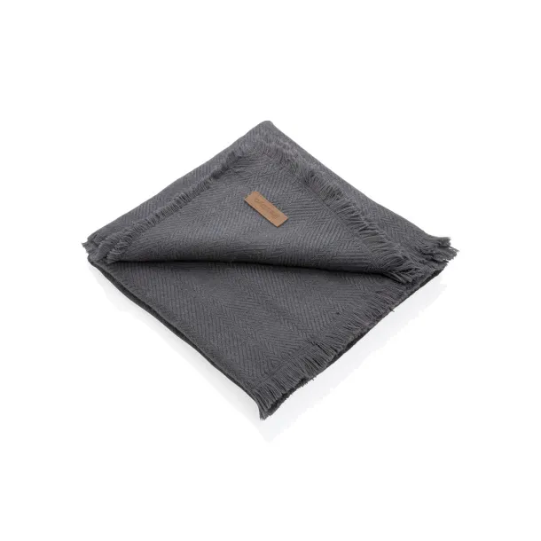  Ukiyo Aware™ Polylana® woven blanket 130x150cm - Ukiyo Grey 