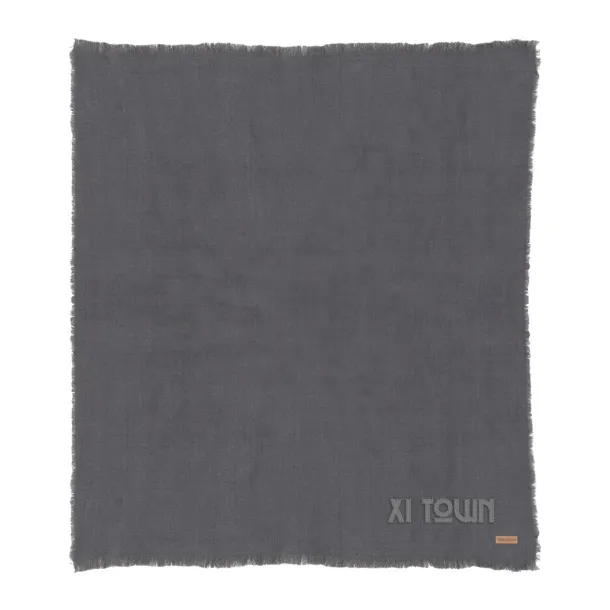  Ukiyo Aware™ Polylana® tkana deka 130x150cm - Ukiyo Siva 