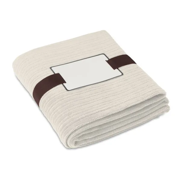 CAP CODE Fleece blanket, 240 gr/m2 Beige