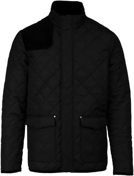  MEN'S QUILTED JACKET - Kariban Black Black