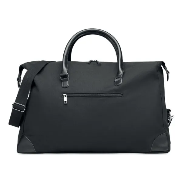 MONACO Weekend bag in canvas 340gr/m² Black