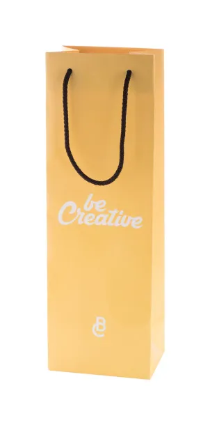 CreaShop W custom made paper shopping bag, wine White