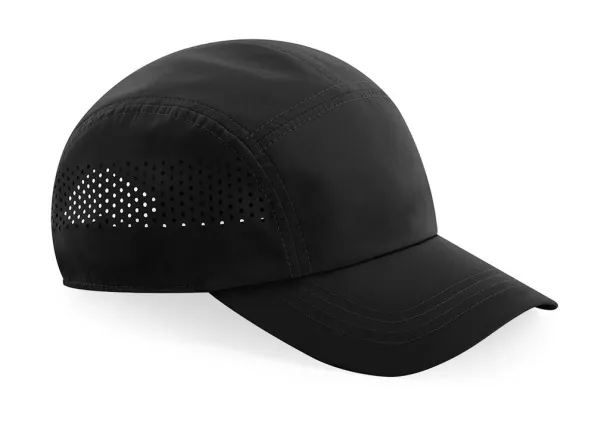  Technical Running Cap - Beechfield Black