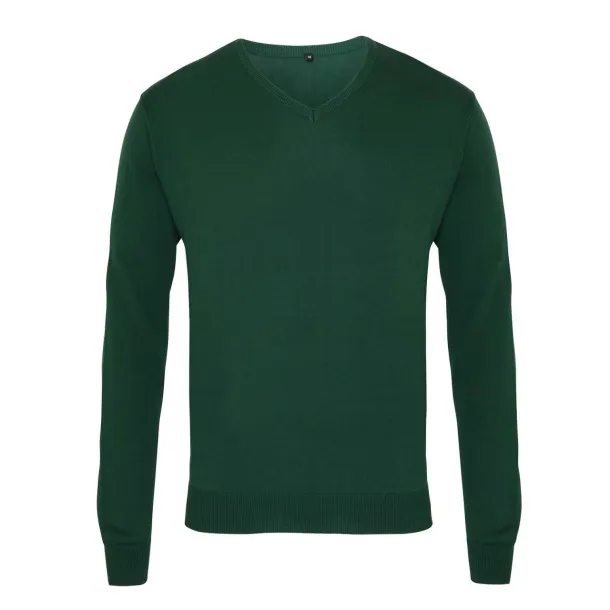  MEN'S KNITTED V-NECK SWEATER - Premier Bottle