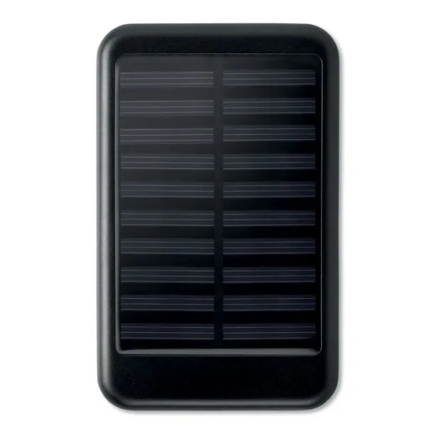 SOLARFLAT 4000 mAH solar powerbank Black