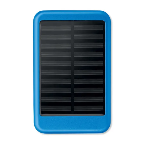 SOLARFLAT 4000 mAH solar powerbank Royal blue