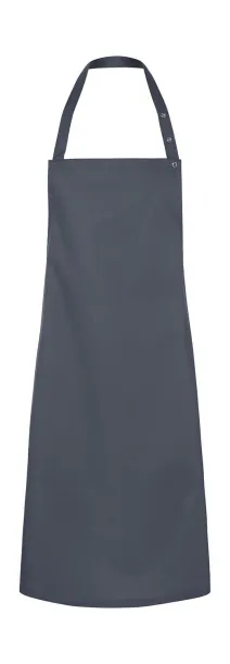  Bib Apron Press Stud Santorini - Karlowsky Anthracite