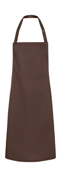  Bib Apron Press Stud Santorini - Karlowsky Light Brown