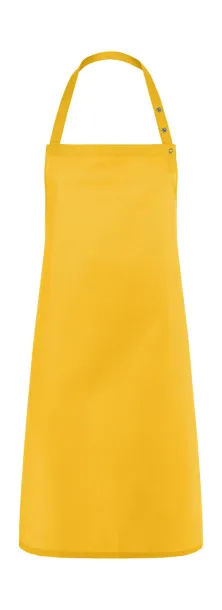  Bib Apron Press Stud Santorini - Karlowsky Yellow