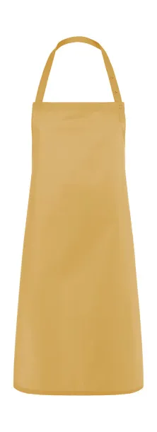  Bib Apron Press Stud Santorini - Karlowsky Light Yellow