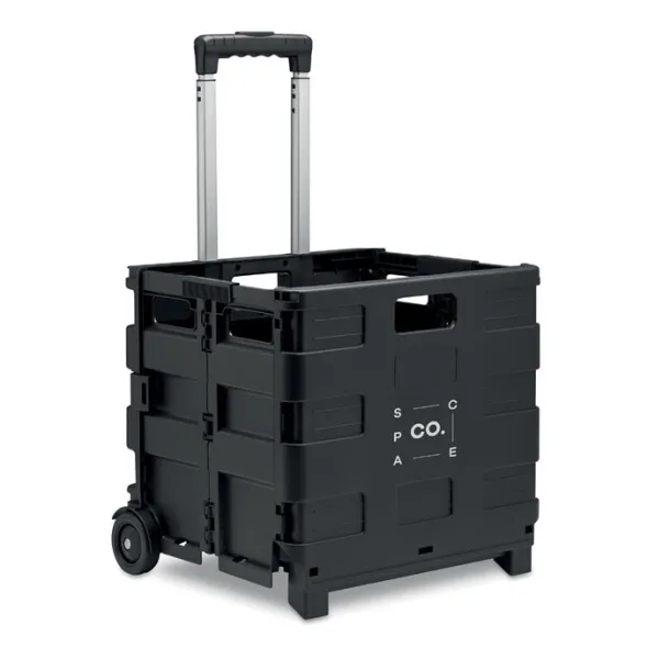 CARRO Foldable shopping trolley Black