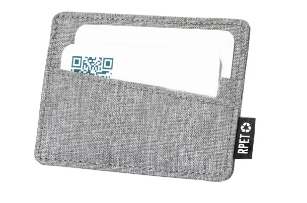 Carpex RPET credit card holder Grey