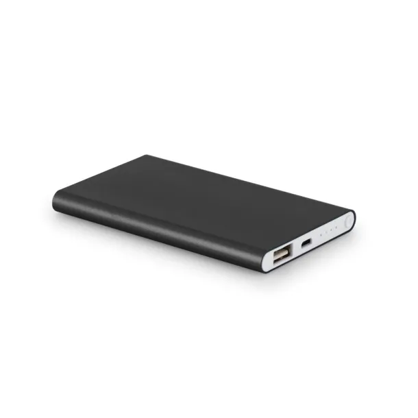MARCET prijenosna baterija, 4 000 mAh Crna