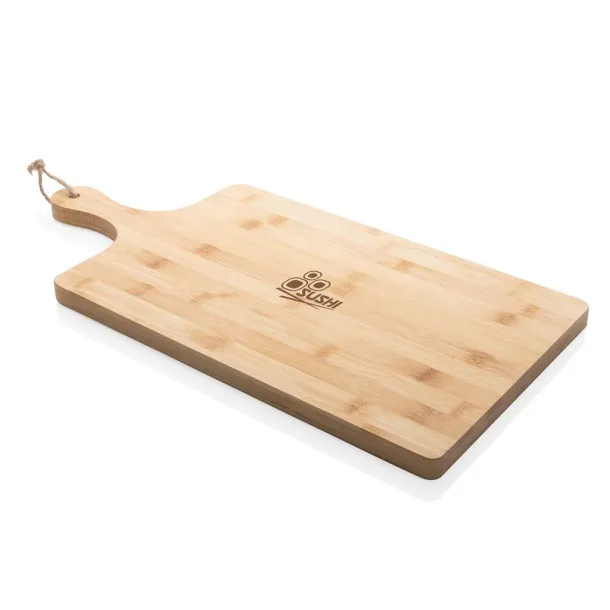  Ukiyo bamboo rectangle serving board - Ukiyo Brown 