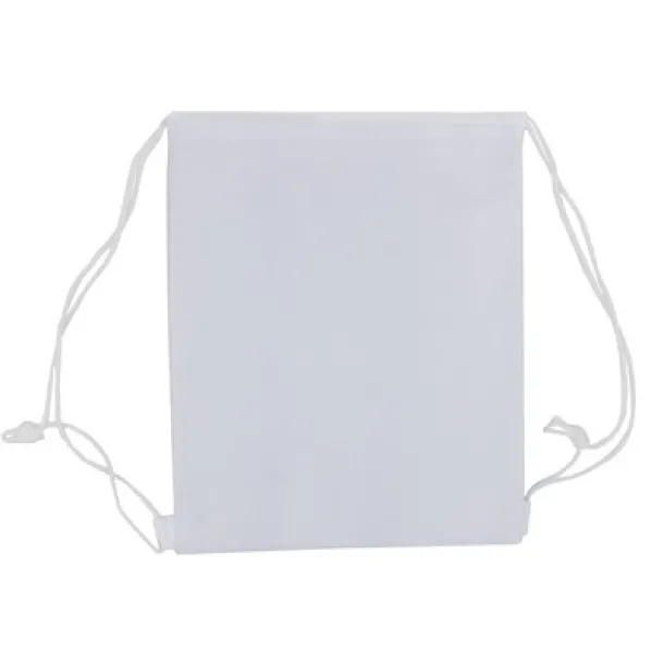  Drawstring cooler bag white