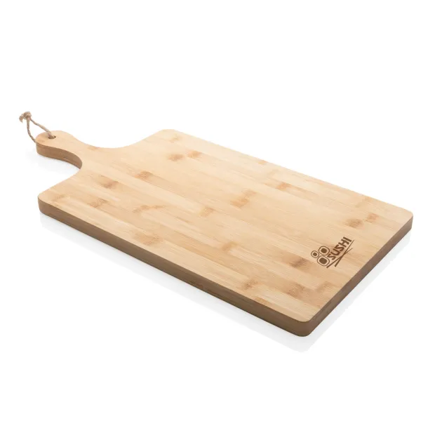  Ukiyo bamboo rectangle serving board - Ukiyo Brown 