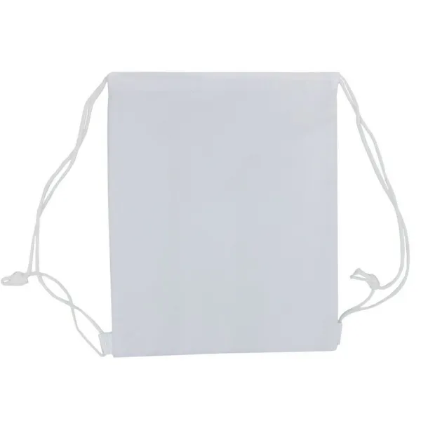  Drawstring cooler bag white