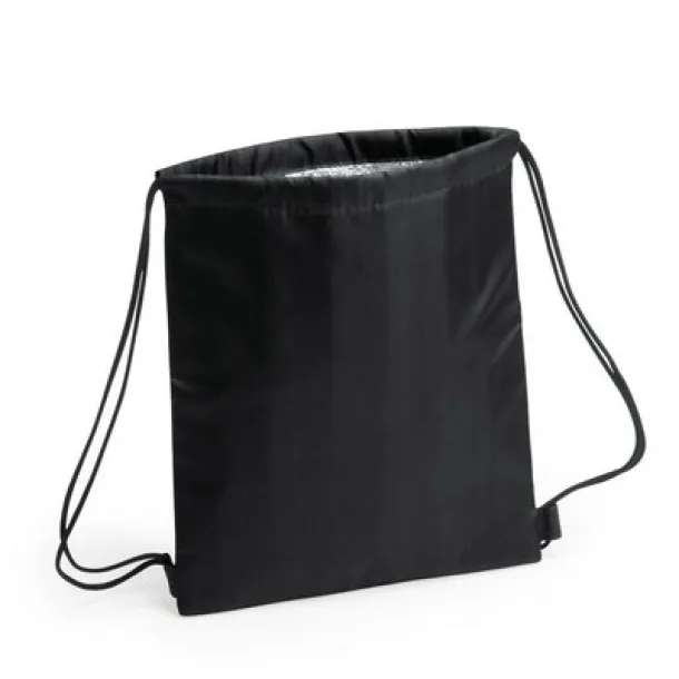  Drawstring cooler bag black