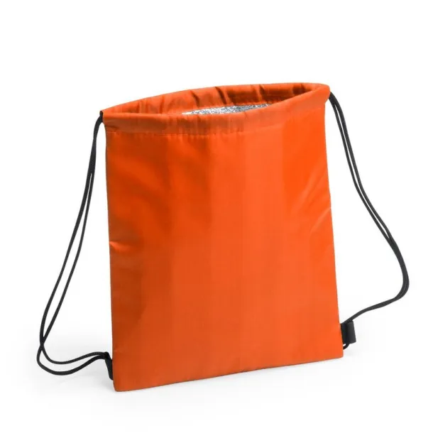  Drawstring cooler bag orange