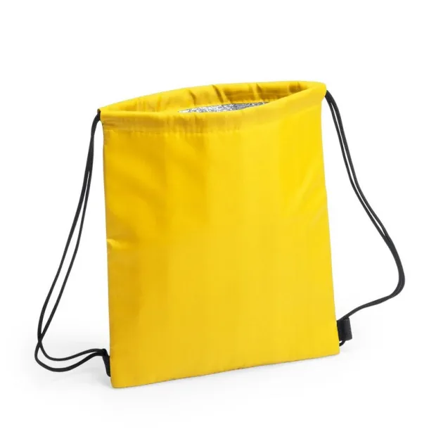  Drawstring cooler bag yellow