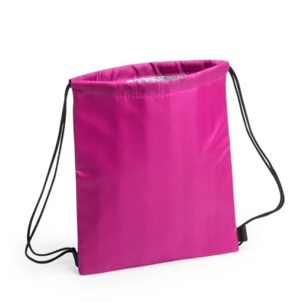  Drawstring cooler bag pink