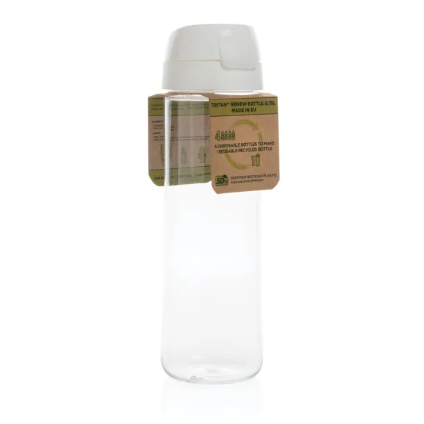  Tritan™ Renew bottle 0,75L Made In EU - XD Collection White Transparent